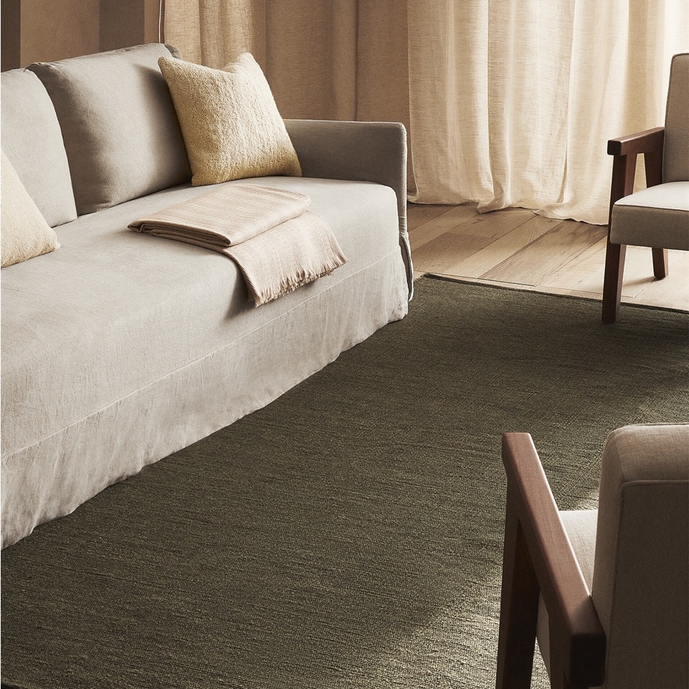 Zara Home Wool and Cotton Area Rug